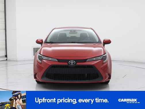 Red 2021 Toyota Corolla LE