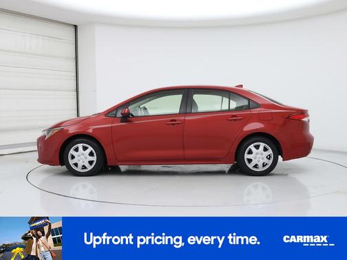 Red 2021 Toyota Corolla LE