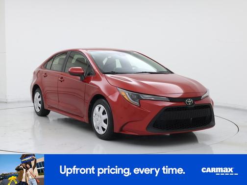 Red 2021 Toyota Corolla LE