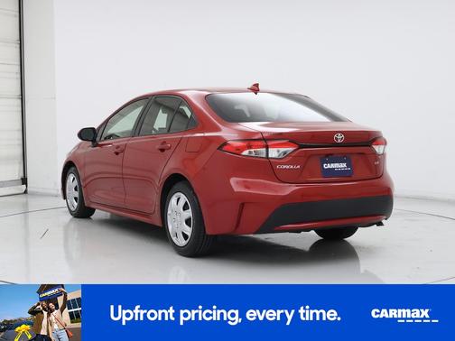Red 2021 Toyota Corolla LE