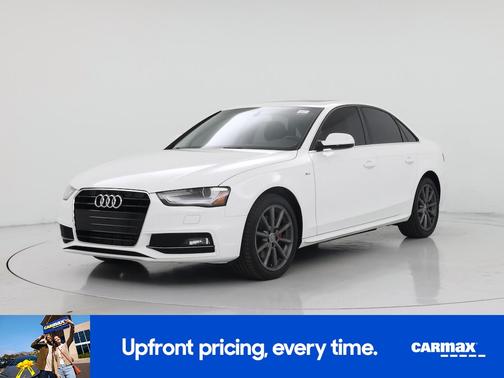 White 2016 Audi A4 Premium