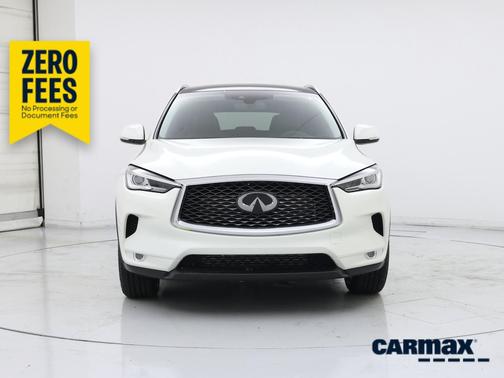 White 2021 INFINITI QX50 Luxe