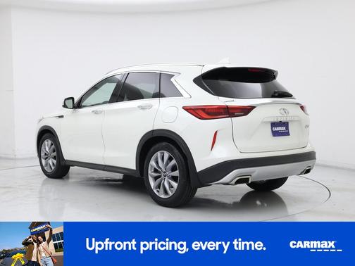 White 2021 INFINITI QX50 Luxe