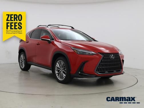 Red 2022 Lexus NX 350h Premium