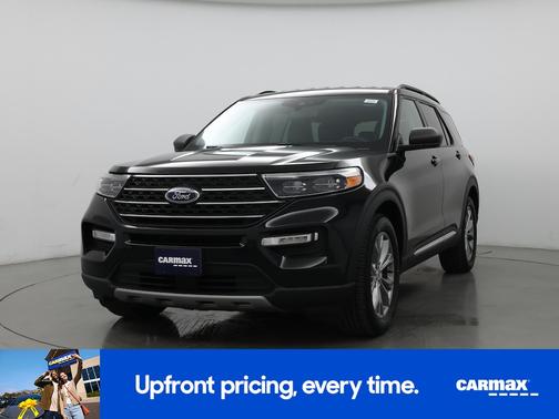 Black 2022 Ford Explorer XLT