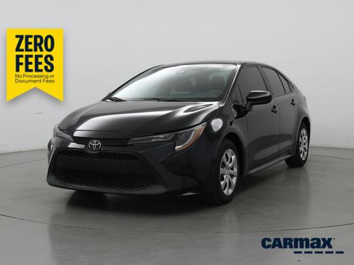 Black 2022 Toyota Corolla LE