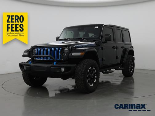 Black 2024 Jeep Wrangler 4xe Rubicon X