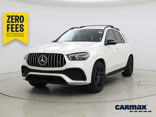 White 2021 Mercedes-Benz AMG GLE 53
