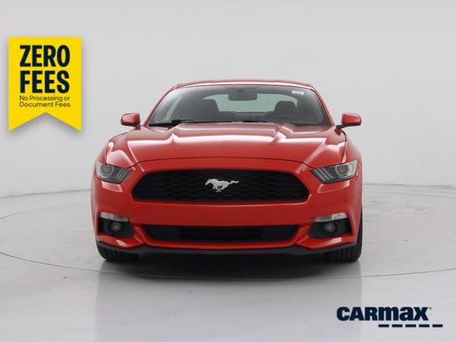 Red 2016 Ford Mustang