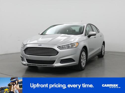 Silver 2014 Ford Fusion S