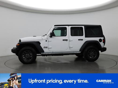 White 2025 Jeep Wrangler Sport S