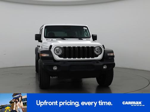 White 2025 Jeep Wrangler Sport S