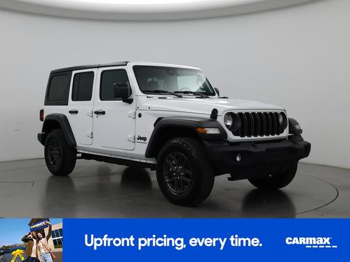 White 2025 Jeep Wrangler Sport S