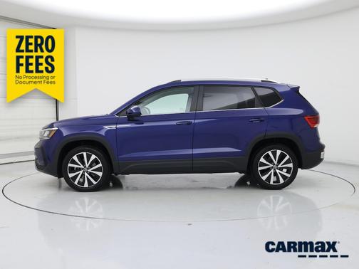 Blue 2024 Volkswagen Taos SE