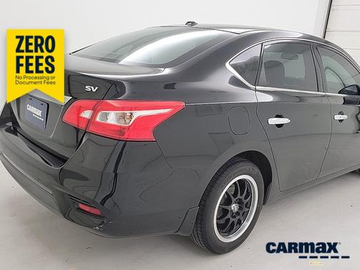 Black 2017 Nissan Sentra SV