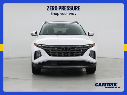White 2022 Hyundai TUCSON Hybrid Limited
