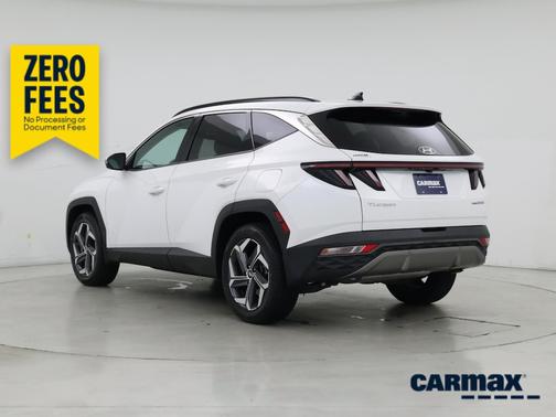 White 2022 Hyundai TUCSON Hybrid Limited