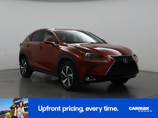 Red 2018 Lexus NX 300