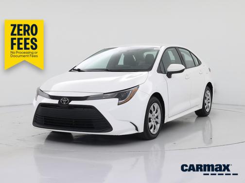 White 2023 Toyota Corolla LE