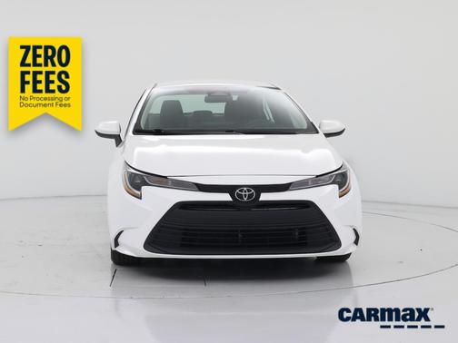 White 2023 Toyota Corolla LE