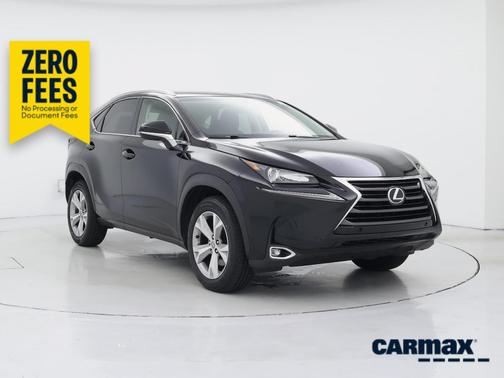 Black 2017 Lexus NX 200t