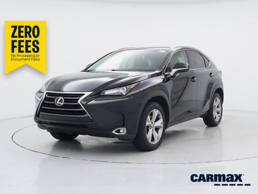 Black 2017 Lexus NX 200t