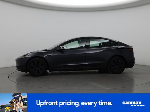 Gray 2025 Tesla Model 3 Long Range
