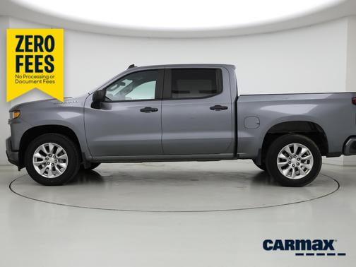 Gray 2021 Chevrolet Silverado 1500 Custom