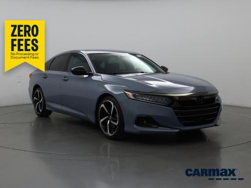 Gray 2022 Honda Accord Sport