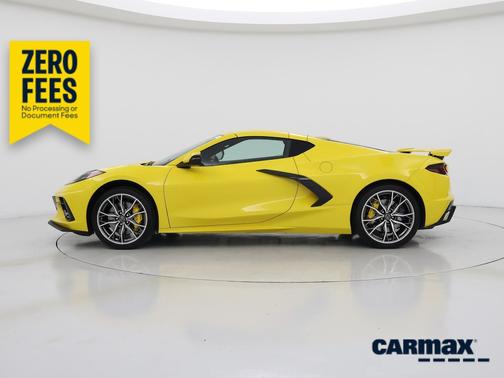 Yellow 2025 Chevrolet Corvette Stingray 3LT
