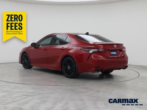 Red 2022 Toyota Camry XSE