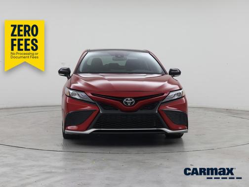 Red 2022 Toyota Camry XSE