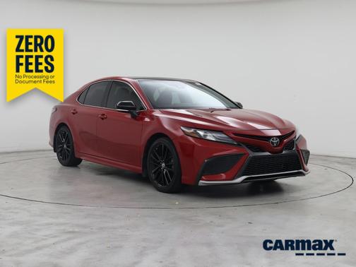 Red 2022 Toyota Camry XSE