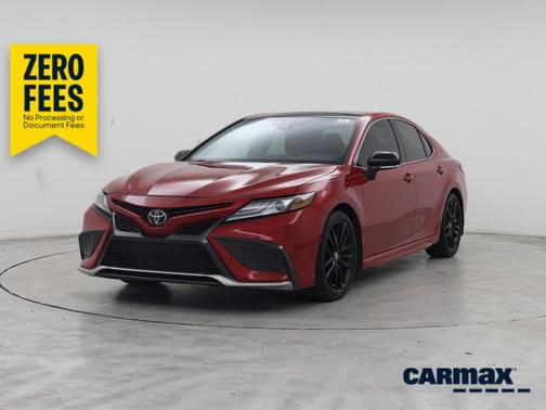 Red 2022 Toyota Camry XSE