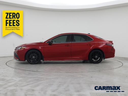 Red 2022 Toyota Camry XSE