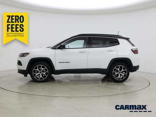 White 2025 Jeep Compass Limited
