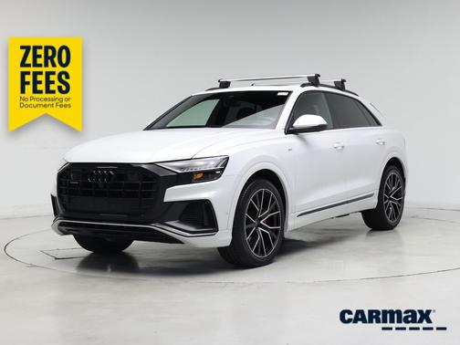 White 2021 Audi Q8 Prestige