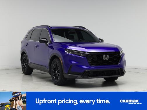 Blue 2024 Honda CR-V Hybrid Sport