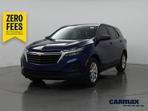 Blue 2022 Chevrolet Equinox LS