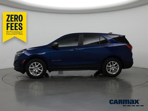 Blue 2022 Chevrolet Equinox LS