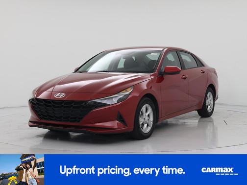 Red 2021 Hyundai ELANTRA SE
