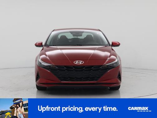 Red 2021 Hyundai ELANTRA SE