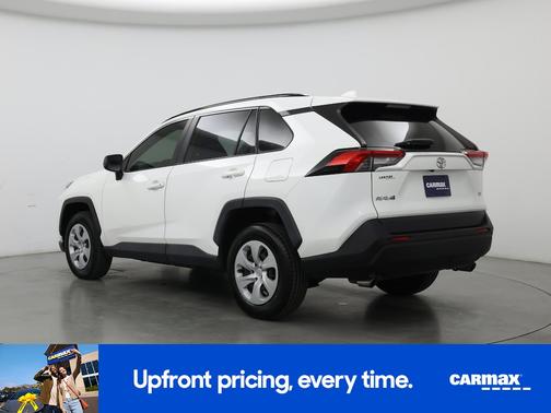 White 2019 Toyota RAV4 LE