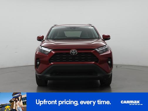 Red 2023 Toyota RAV4 XLE Premium