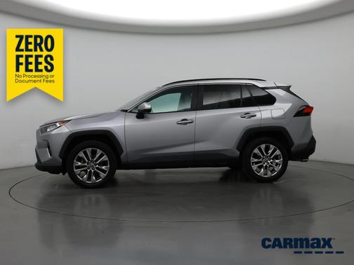 Silver 2021 Toyota RAV4 XLE Premium