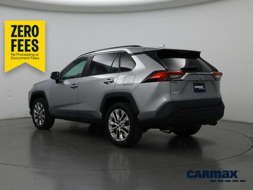 Silver 2021 Toyota RAV4 XLE Premium