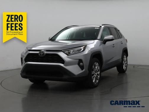 Silver 2021 Toyota RAV4 XLE Premium
