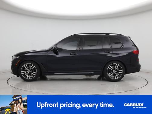 Black 2020 BMW X7 M50i