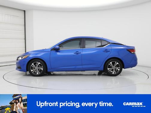 Blue 2022 Nissan Sentra SV