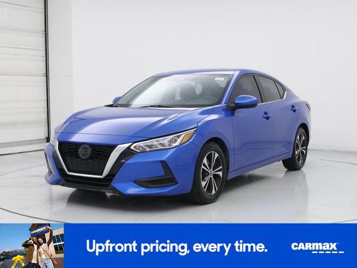 Blue 2022 Nissan Sentra SV